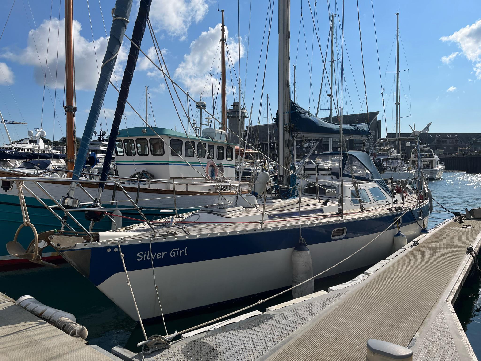 silver girl yacht